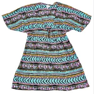 Milly Minis Girls Aztec Southwestern Print Dress Sz 14